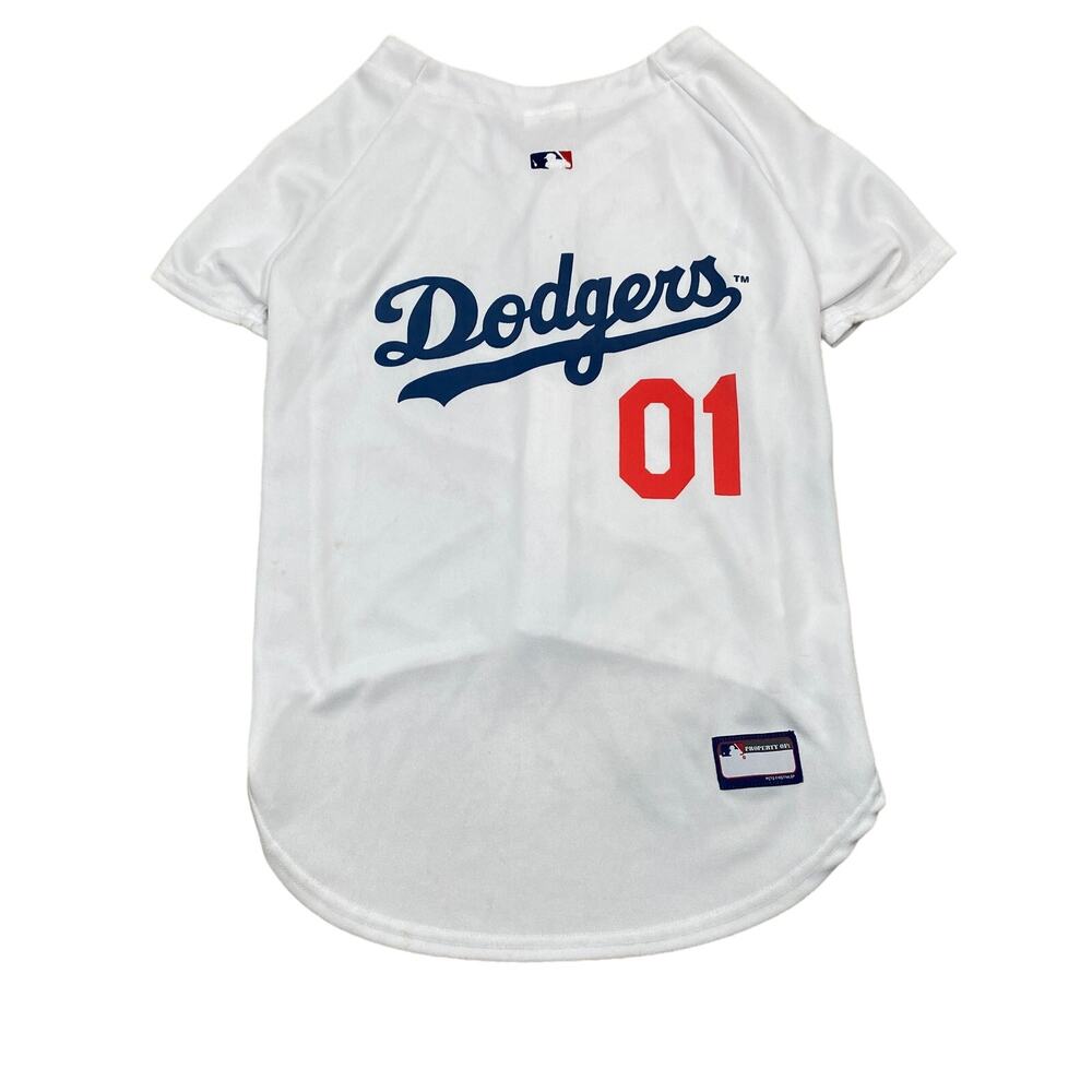 LA Dodgers MLB Genuine Merchandise Pets First Dog Jersey